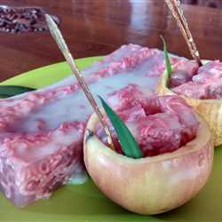 Puding Apple Mie